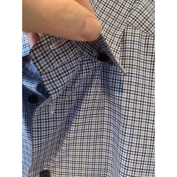 ETON SLIM Checked Dress Shirt Size 41 -16" Large - Picture 5 of 7